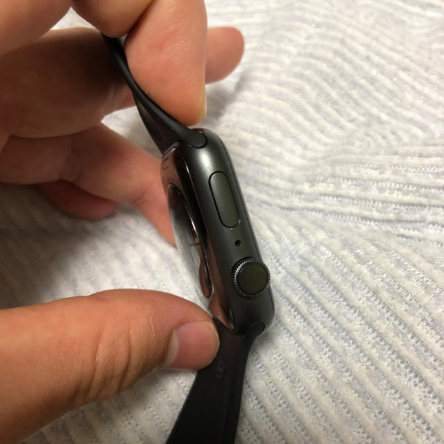 Apple Watch(アップルウォッチ)のapple watch series 4 スペースグレー 44mm メンズの時計(腕時計(デジタル))の商品写真