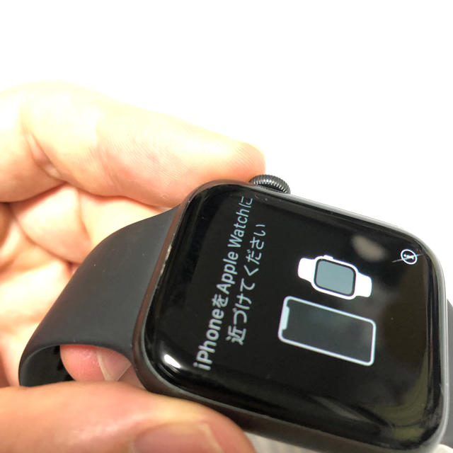 Apple Watch(アップルウォッチ)のapple watch series 4 スペースグレー 44mm メンズの時計(腕時計(デジタル))の商品写真