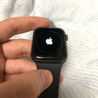 アップルウォッチ(Apple Watch)のapple watch series 4 スペースグレー 44mm(腕時計(デジタル))