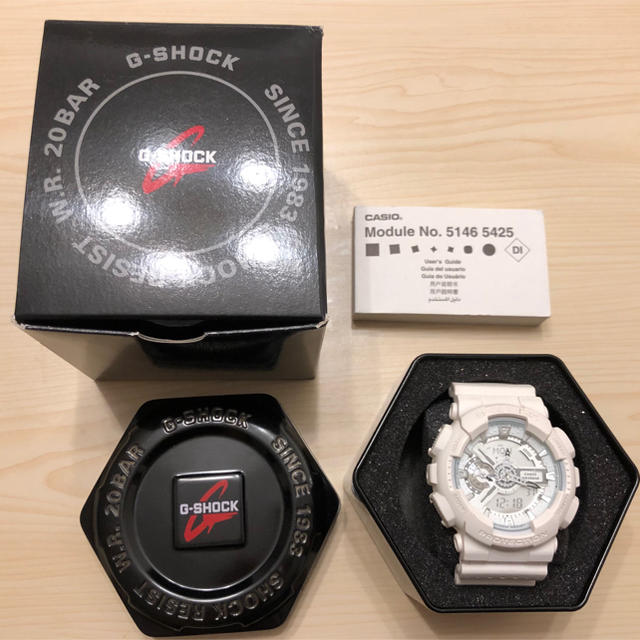 G-SHOCK(ジーショック)のc.d様専用 G-SHOCK 腕時計 ホワイト 5146 GA-110LP メンズの時計(腕時計(デジタル))の商品写真