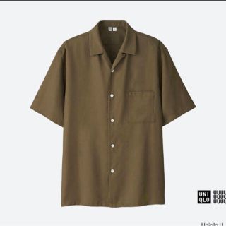 ユニクロ(UNIQLO)の17SS UNIQLO  U ユニクロユー  オープンカラーシャツ (シャツ)