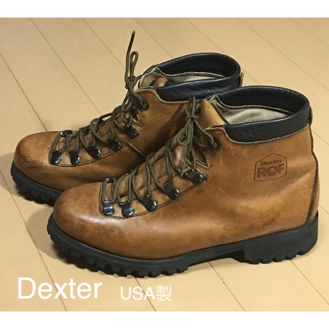 Dexter デクスター マウンテンブーツ 登山靴 ヴィンテージ  USA製 革 レディースの靴/シューズ(ブーツ)の商品写真