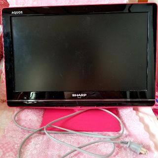 アクオス(AQUOS)のSHARPテレビAQUOSピンク🎀(テレビ)