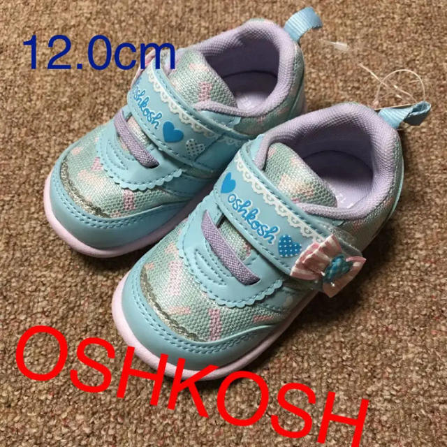 OshKosh(オシュコシュ)の新品  12.0cm オシュコシュ×ムーンスター　スニーカー ベビーシューズ キッズ/ベビー/マタニティのベビー靴/シューズ(~14cm)(スニーカー)の商品写真