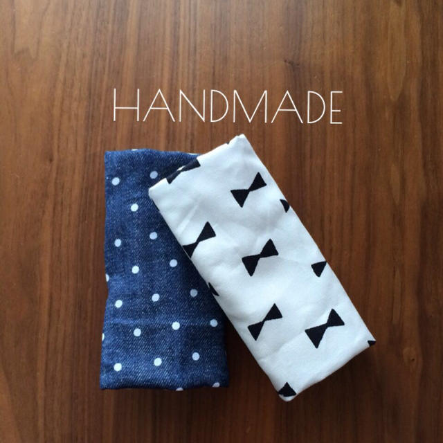 〈handmade〉よだれカバー キッズ/ベビー/マタニティの外出/移動用品(抱っこひも/おんぶひも)の商品写真