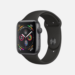 アップルウォッチ(Apple Watch)のApple Watch series 4 black (腕時計(デジタル))