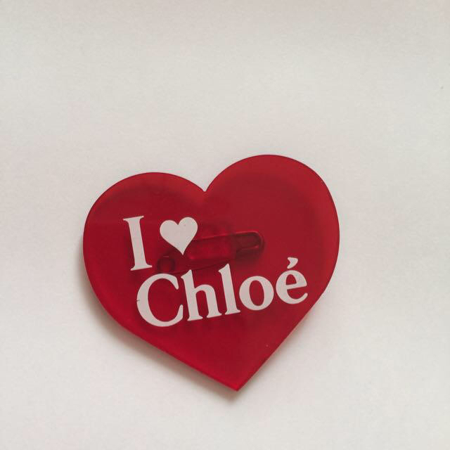 Chloe(クロエ)の※ひまちゃん様専用※ クロエ バッジ ブローチ 美品 レディースのファッション小物(その他)の商品写真