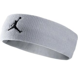 ナイキ(NIKE)の新品 NIKE jordan basketball head band グレー(ヘアバンド)