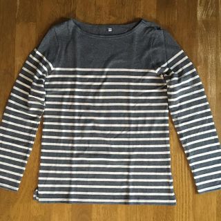 ムジルシリョウヒン(MUJI (無印良品))の中古 MUJI ボーダーTシャツ(Tシャツ(長袖/七分))