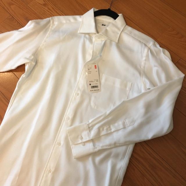 UNIQLO(ユニクロ)の【未使用☆およそ50%off】ユニクロ ファインクラス ドビーシャツ メンズのトップス(シャツ)の商品写真