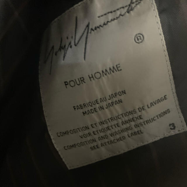 Yohji Yamamoto Pour Homme  ストライプスタッフシャツ