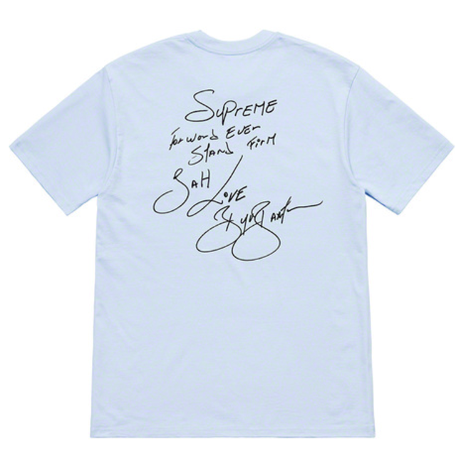 Buju Banton Tee Light Blue Supreme