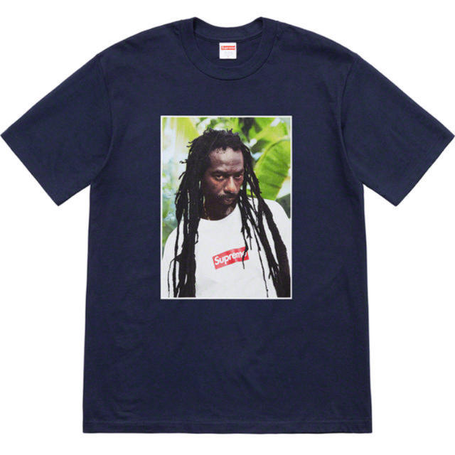 supreme buju banton ネイビーXL