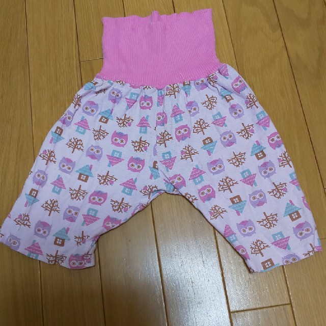 しまむら(シマムラ)の腹巻き付きステテコ キッズ/ベビー/マタニティのキッズ服女の子用(90cm~)(パジャマ)の商品写真