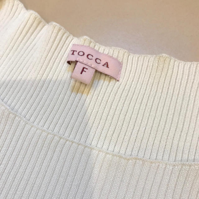 TOCCA(トッカ)のTOCCA トッカ 定番 シルクリブ カットソー 半袖ニット レディースのトップス(カットソー(半袖/袖なし))の商品写真