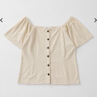 マウジー(moussy)のsquare neck トップス moussy(カットソー(半袖/袖なし))