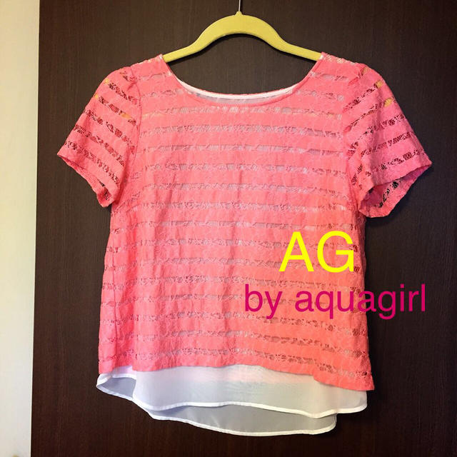 aquagirl(アクアガール)のAG by aquagirl♡ レディースのトップス(シャツ/ブラウス(半袖/袖なし))の商品写真