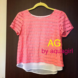 アクアガール(aquagirl)のAG by aquagirl♡(シャツ/ブラウス(半袖/袖なし))