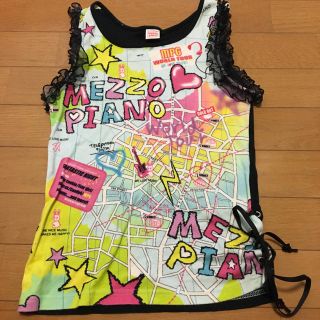 メゾピアノ(mezzo piano)のmezzo pianoのタンクトップ160センチ(Tシャツ/カットソー)