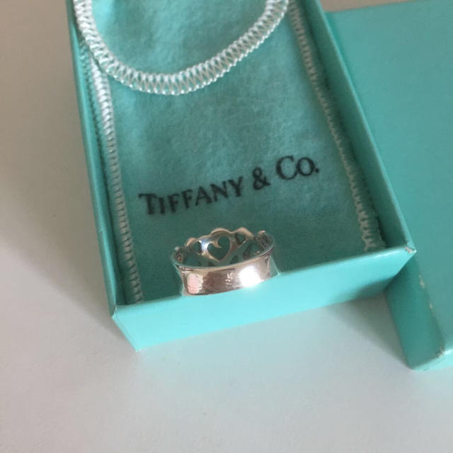 Tiffany & Co.(ティファニー)のTIFFANY&CO. ハートリング レディースのアクセサリー(リング(指輪))の商品写真