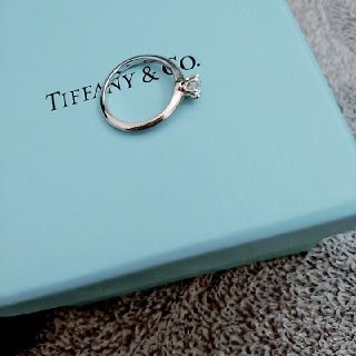 ティファニー(Tiffany & Co.)のティファニー　TIFFANY　ダイヤリング　0.23ct 指輪　ダイヤ　リング(リング(指輪))