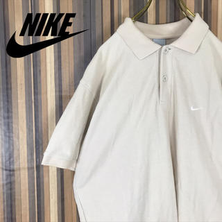 ナイキ(NIKE)のNIKE ナイキ ポロシャツ 半袖 ラガーシャツ  ワンポイント刺繍ロゴ XL(ポロシャツ)