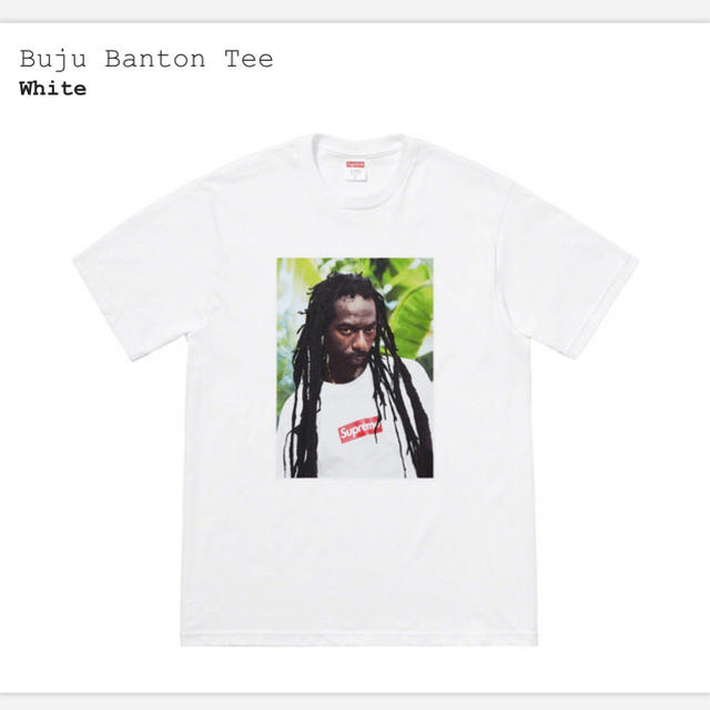 supreme Buju Banton photo tee シュプリーム