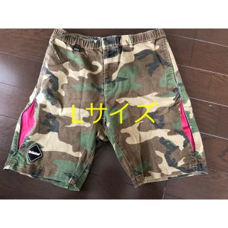 エフシーアールビー(F.C.R.B.)のFCRB VENTILATION SHORTS  L カモフラ パンツ 短パン (ショートパンツ)