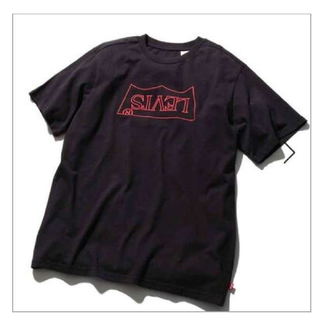 Levi's(リーバイス)の【にこちゃん様専用】Levi's×ストレンジャーシングス 黒 Lサイズ メンズのトップス(Tシャツ/カットソー(半袖/袖なし))の商品写真