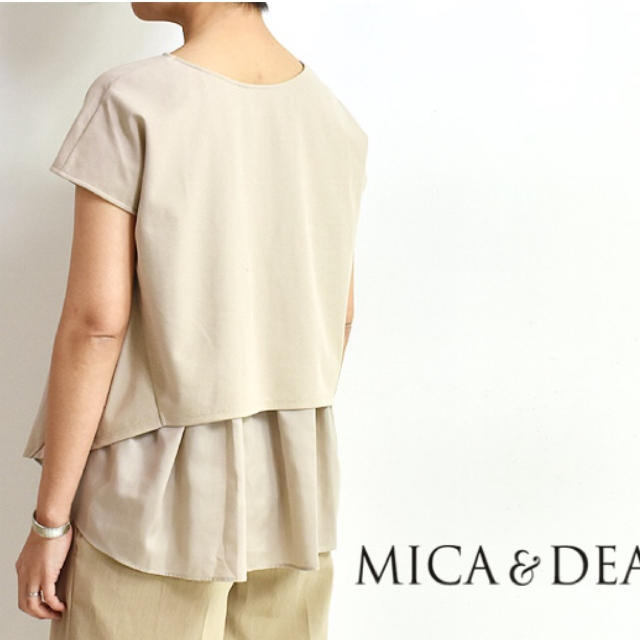 mica&deal 今季新作 2way トップス