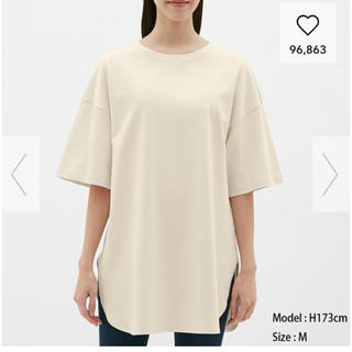 ジーユー(GU)のgu☆人気☆ヘビーウェイトオーバーサイズt(Tシャツ(半袖/袖なし))