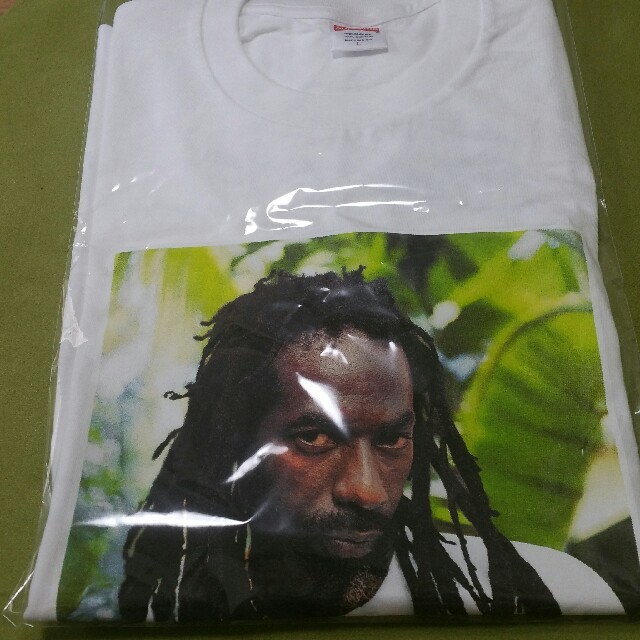 トップス【L】supreme buju banton tee