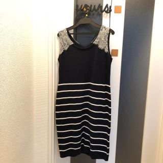 プロポーションボディドレッシング(PROPORTION BODY DRESSING)の最終値下げ♥︎PROPORTION ボーダーワンピース(ひざ丈ワンピース)