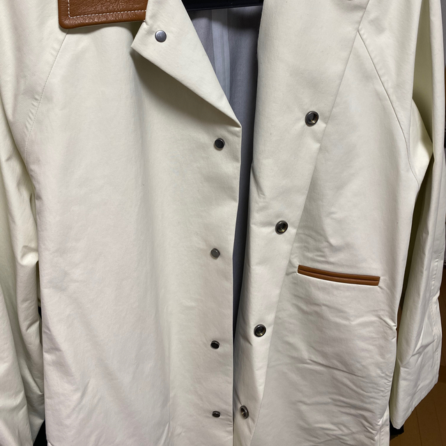 SUNSEA(サンシー)のSUNSEA 19SS Long Rainbreaker CREAM  メンズのジャケット/アウター(その他)の商品写真