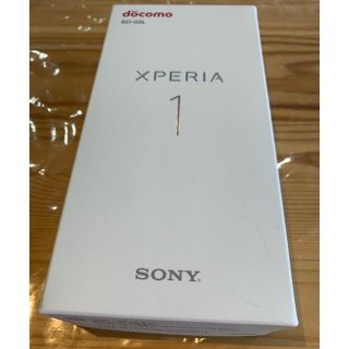 エクスペリア(Xperia)のXperia 1  ブラック ソニー ドコモ(スマートフォン本体)