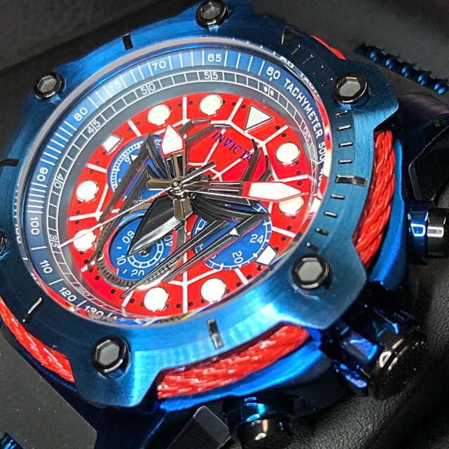 MARVEL - 新品限定モデル スパイダーマン マーベル invicta クロノ