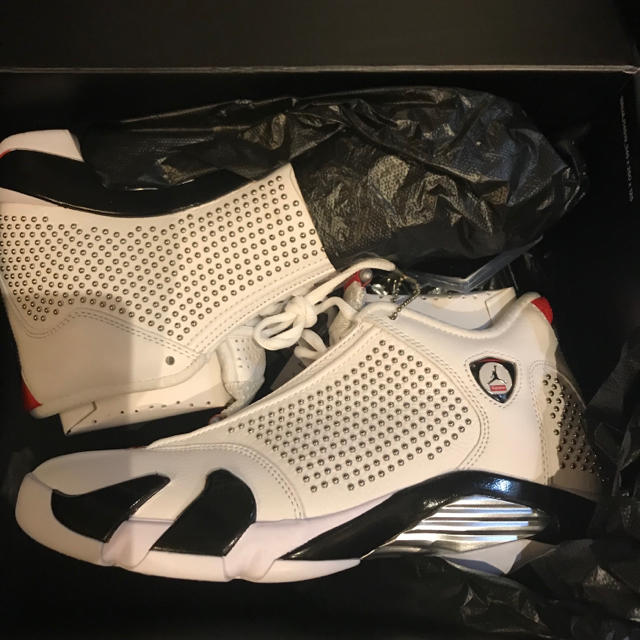 Supreme Nike Air Jordan 14 White 27.5