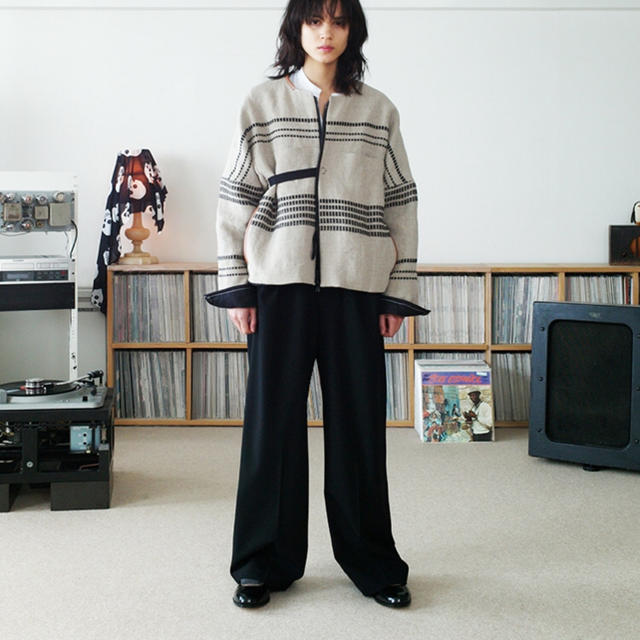 SUNSEA(サンシー)のSUNSEA 19ss SNM-BLUE straight pants メンズのパンツ(スラックス)の商品写真