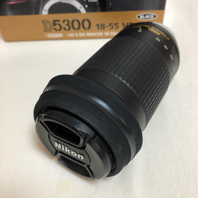 Nikon 望遠レンズ付きの通販 by もっちーの's shop｜ニコンならラクマ - Nikon D5300 在庫HOT