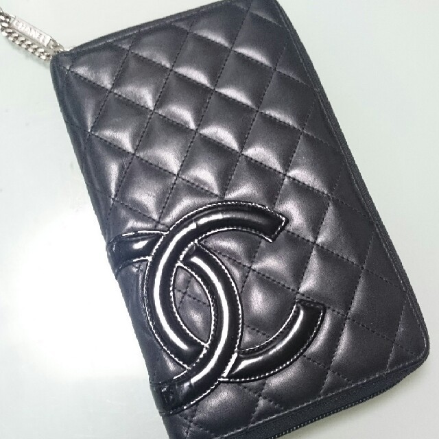 CHANEL - 正規ｼｬﾈﾙ ｶﾝﾎﾞﾝﾗｲﾝ ﾗｳﾝﾄﾞﾌｧｽﾅｰ財布の通販 by 質問逃げ辞めて下さい's shop｜シャネルならラクマ