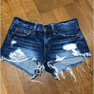 マウジー(moussy)のmoussy ダメージデニムショートパンツ(ショートパンツ)