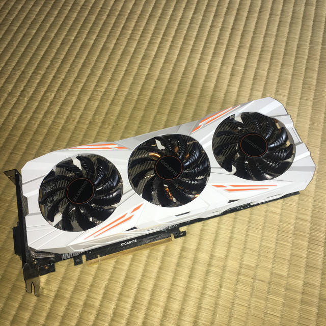 1657MHzベースGigabyte GeForce GTX1080Ti