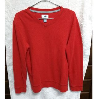 オールドネイビー(Old Navy)の❲ほぼ新品！！❳　OLD NAVY セーター 赤　sweater  ニット(ニット)