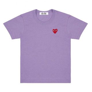 コムデギャルソン(COMME des GARCONS)のPLAYコムデギャルソン メンズ カラーシリーズ Tシャツ PUR /XXL(Tシャツ/カットソー(半袖/袖なし))