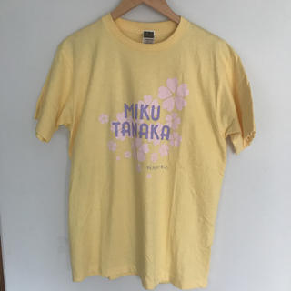 エイチケーティーフォーティーエイト(HKT48)のHKT48 田中美久 桜みんなで食べたTシャツ L(アイドルグッズ)