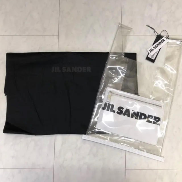 新品確実本物☆ JIL SANDER 19SS PVC マーケットバッグ