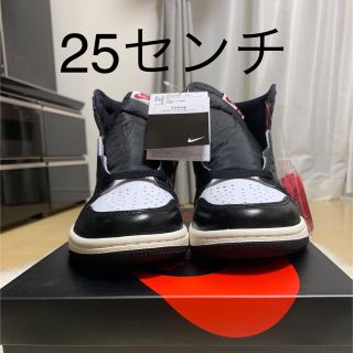 ナイキ(NIKE)の※25センチ※ NIKE Air Jordan1 Black Gym Red(スニーカー)