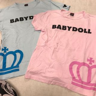 ベビードール(BABYDOLL)のペアTシャツ、セット価格(Tシャツ(半袖/袖なし))