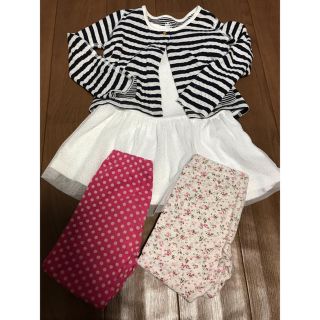 プチバトー(PETIT BATEAU)のプチバトー ワンピース カーディガン カルソン (ワンピース)