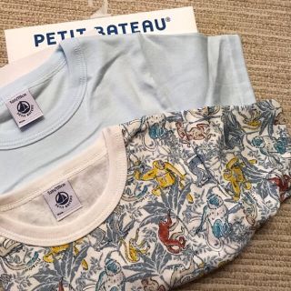 プチバトー(PETIT BATEAU)の【ppp様ご専用】プチバトー 19SS 半袖Tシャツ2枚組 4a(下着)